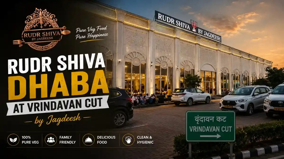 Rudr Shiva Dhaba at Vrindavan Cut by Jagdeesh